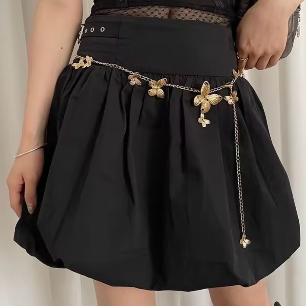 Butterfly Silver Waist chain belt
